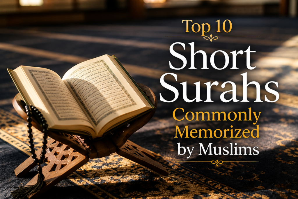 Top 10 Short Surahs Commonly Memorized by Muslims