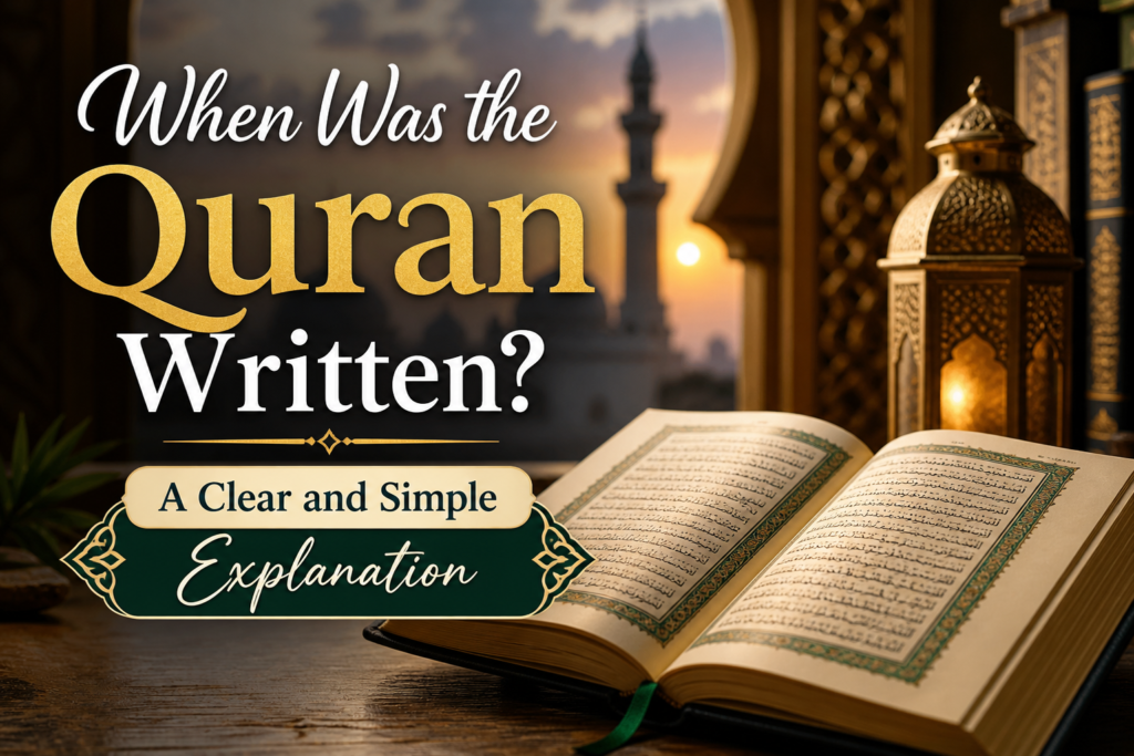 When Was the Quran Written? A Clear and Simple Explanation